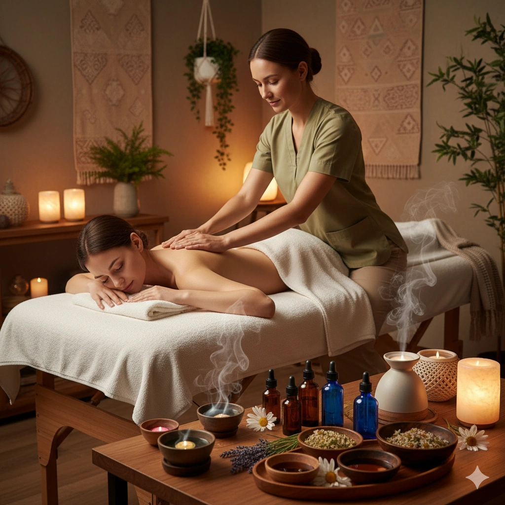 Aroma Massage therapy
